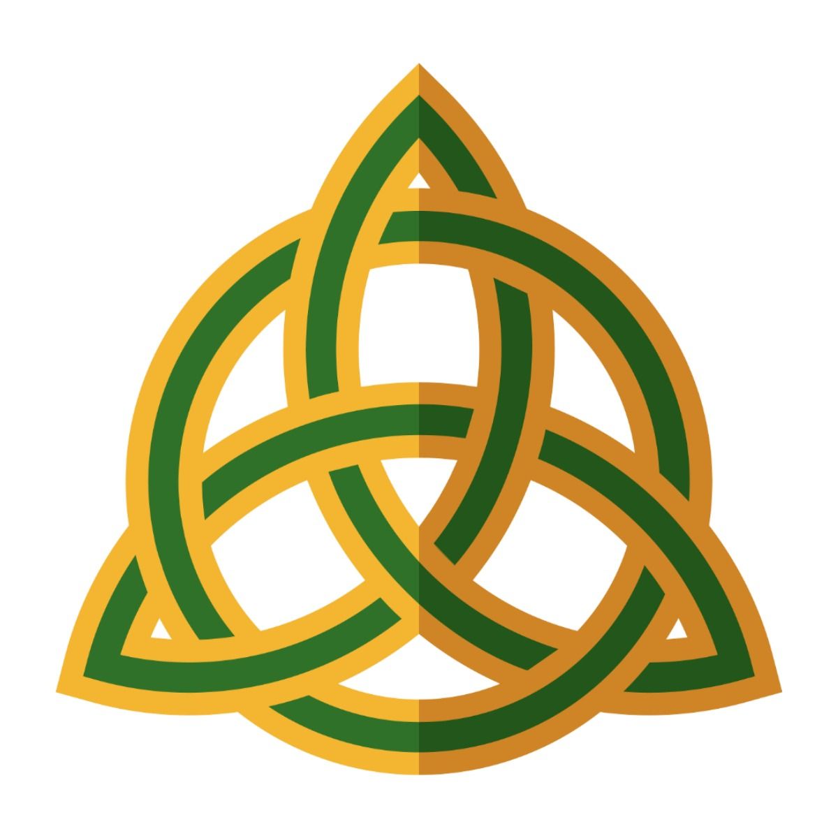 Triquetra celtic symbol