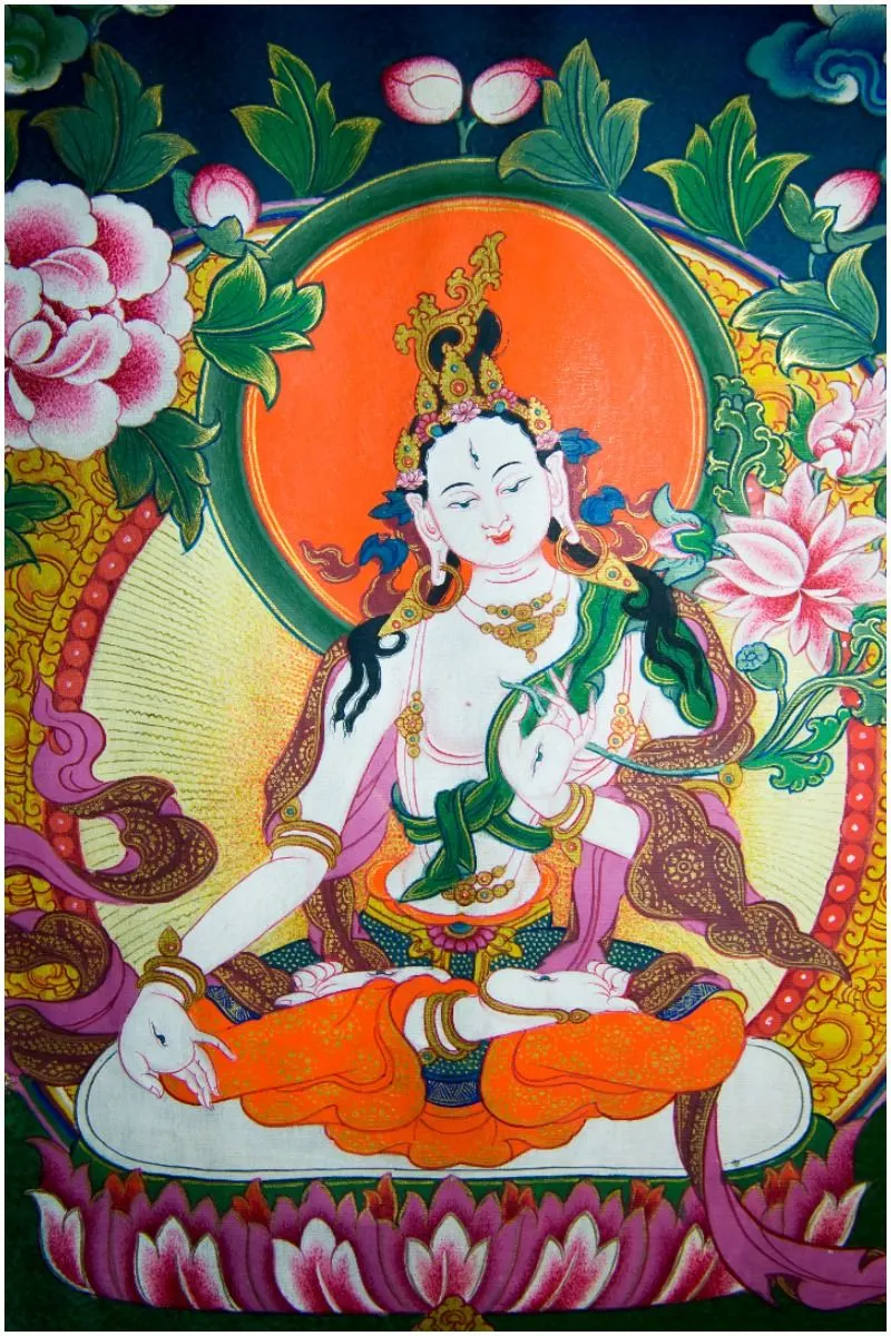 White Tara Mantra lyrics facts