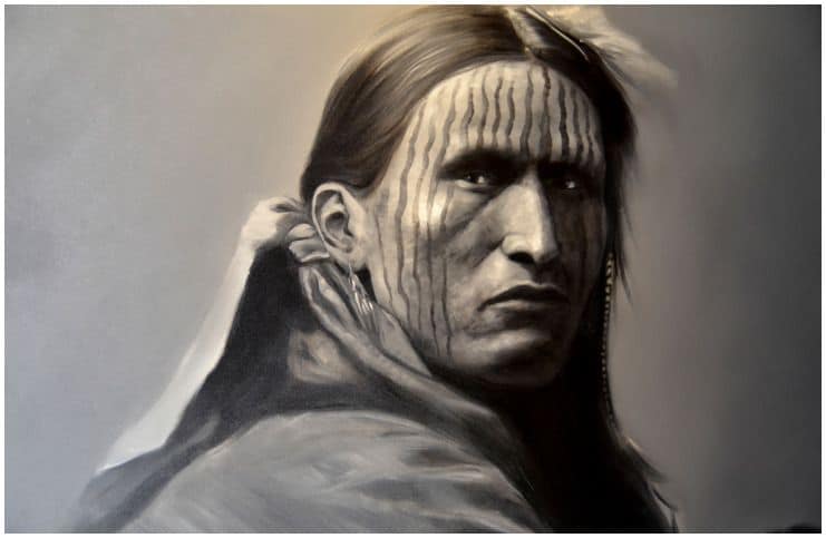 Native American man