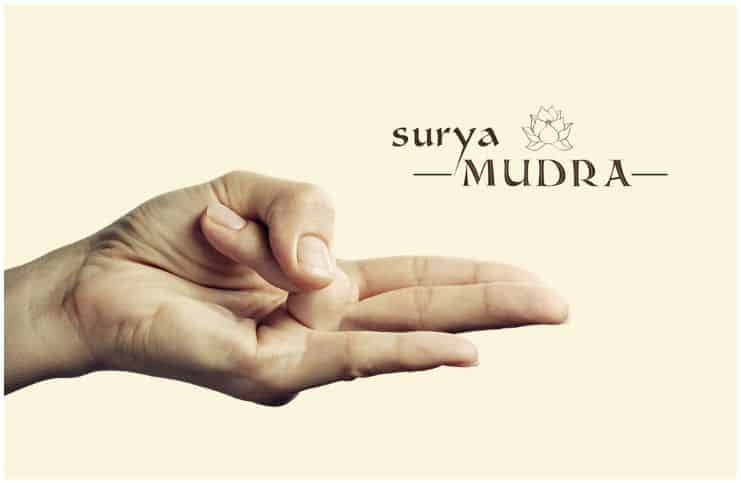 Surya mudra