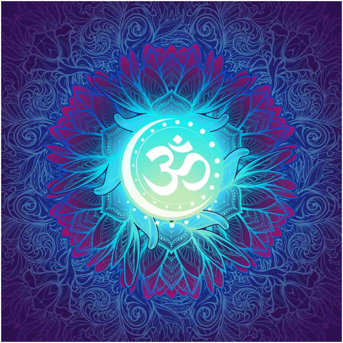 chanting aum for openning the third eye