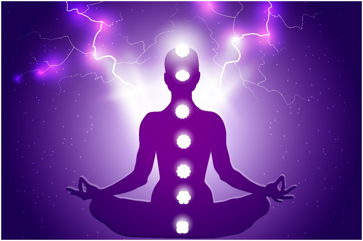 purple aura meaning