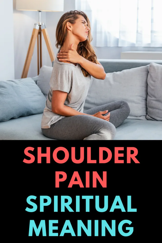 shoulder pain spiritual meaning