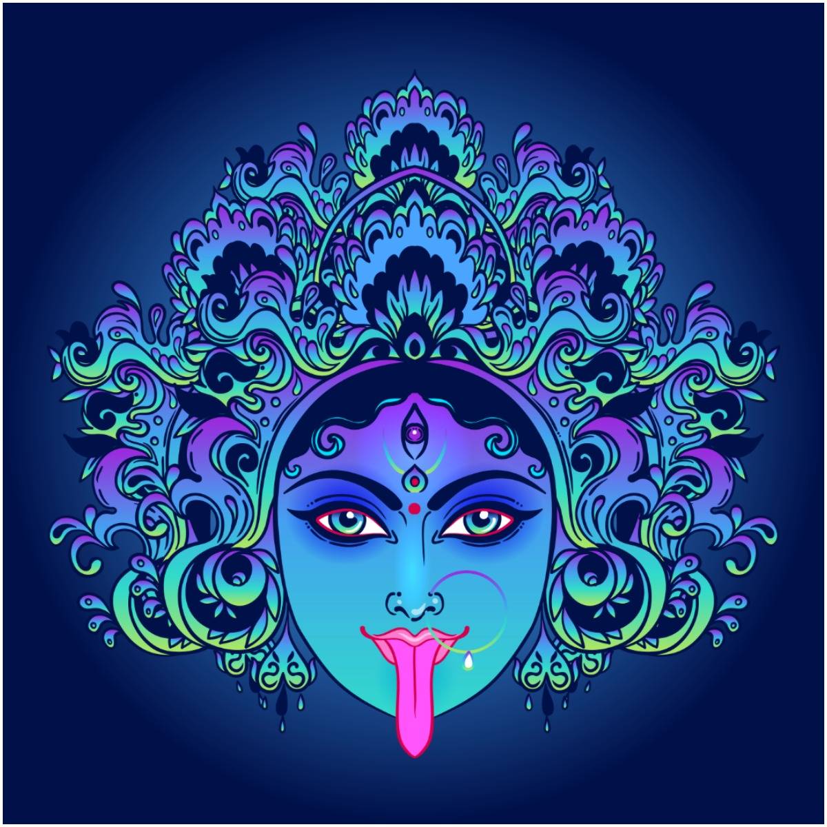Hindi goddess Kali