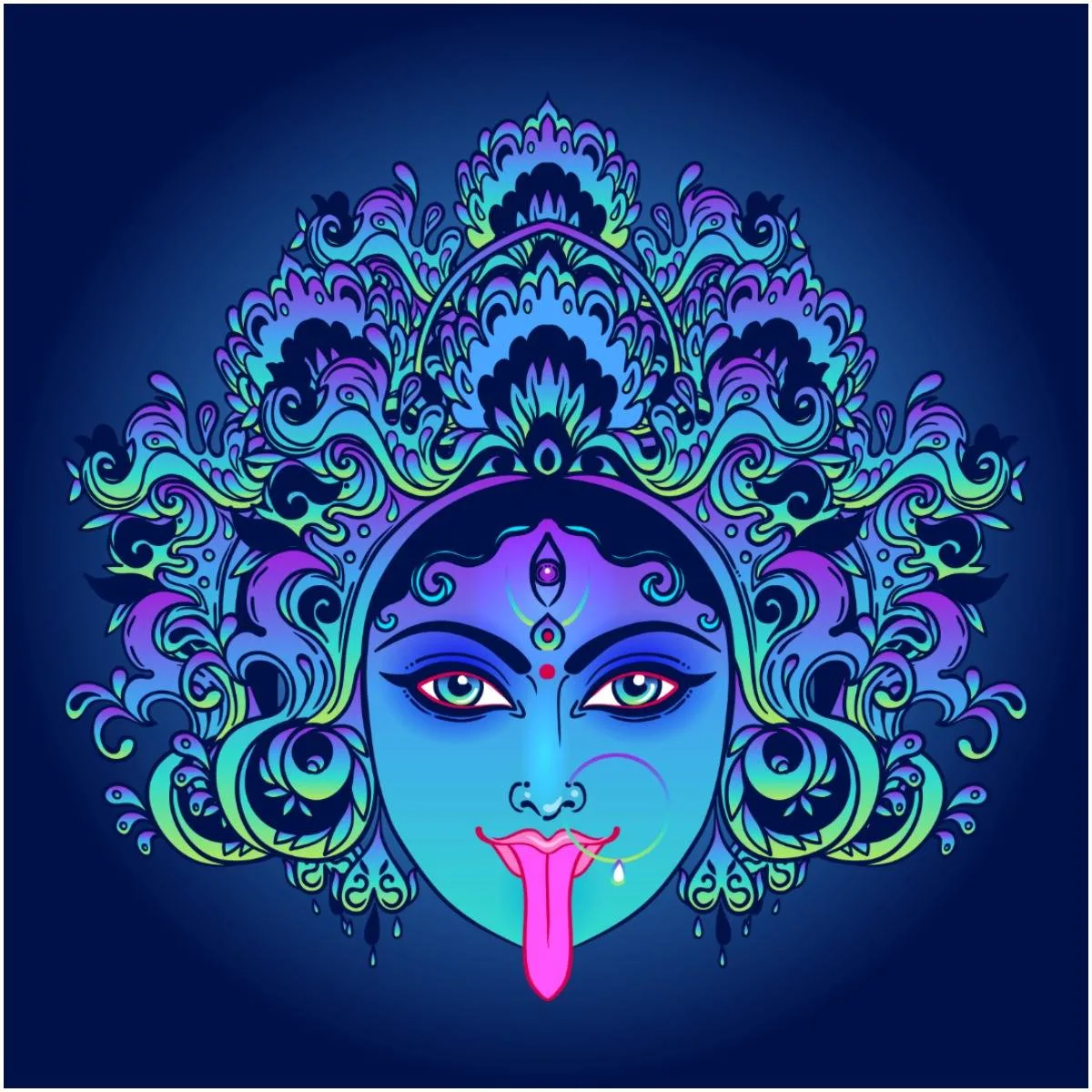 Hindi goddess Kali