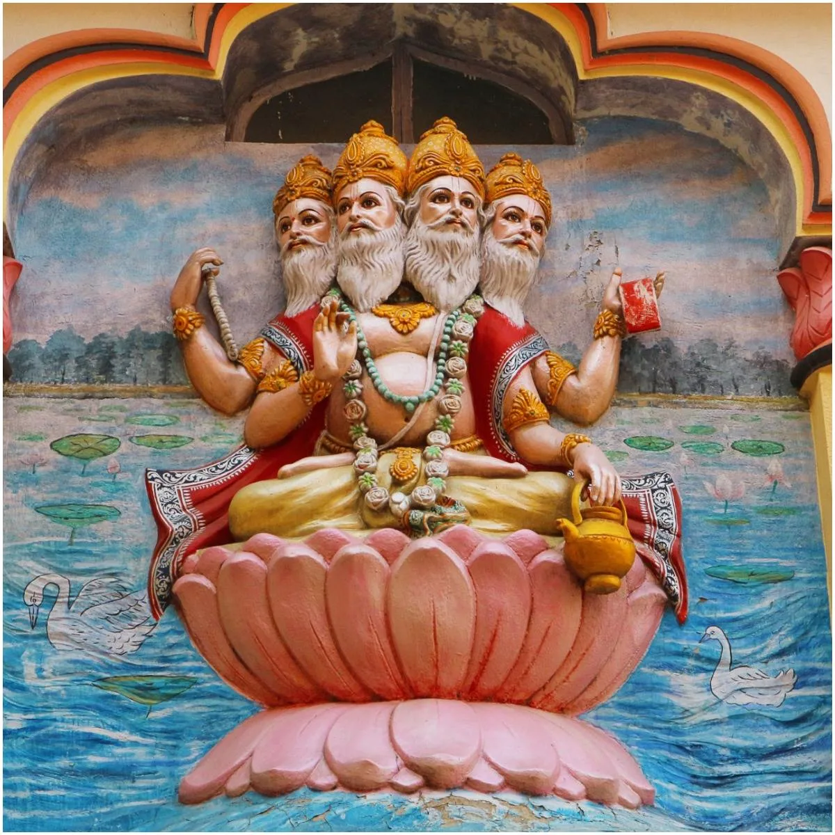 Hindu god Brahma
