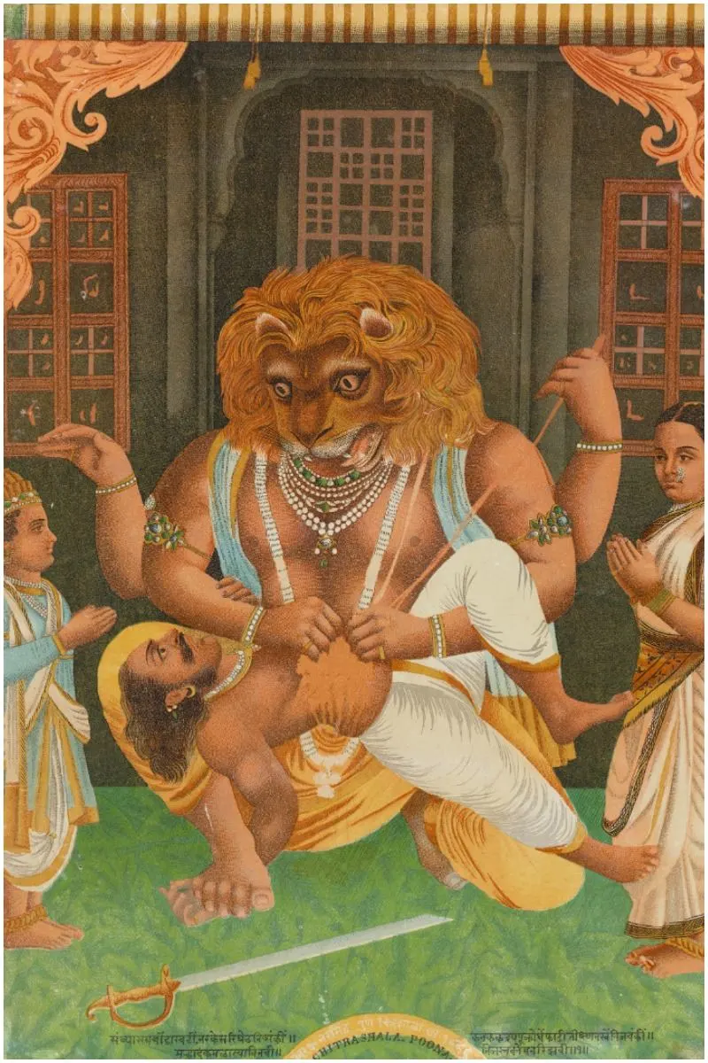 Narasimha, the 4th avatar of Lord Vishnu