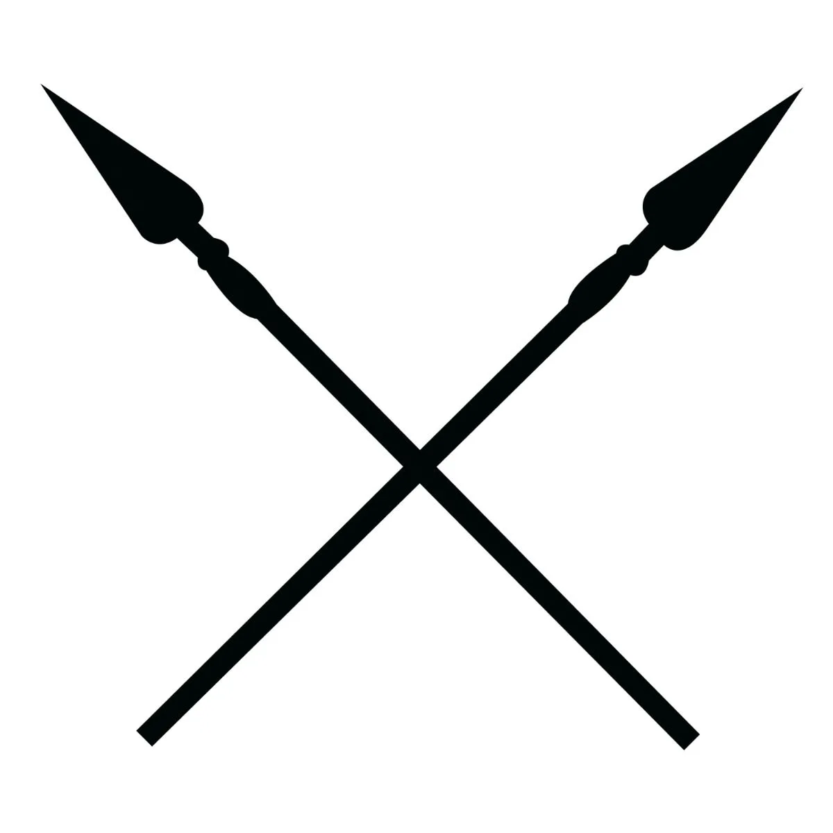 Crossed Spears