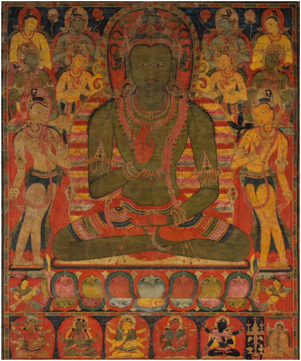Amoghasiddhi, the Buddha of the Northern Pure Land