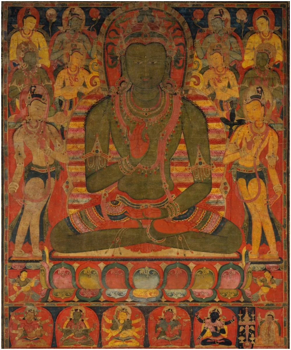 Amoghasiddhi, the Buddha of the Northern Pure Land