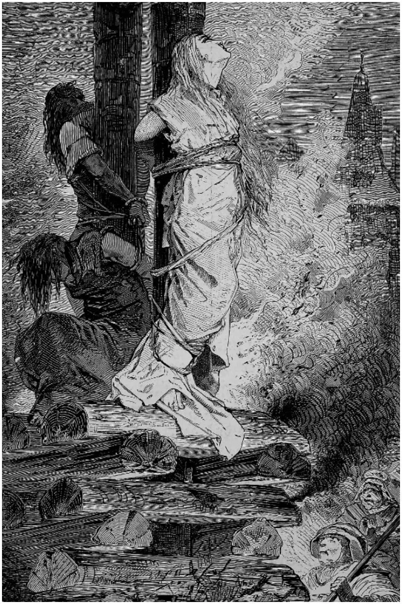 burning of a witch