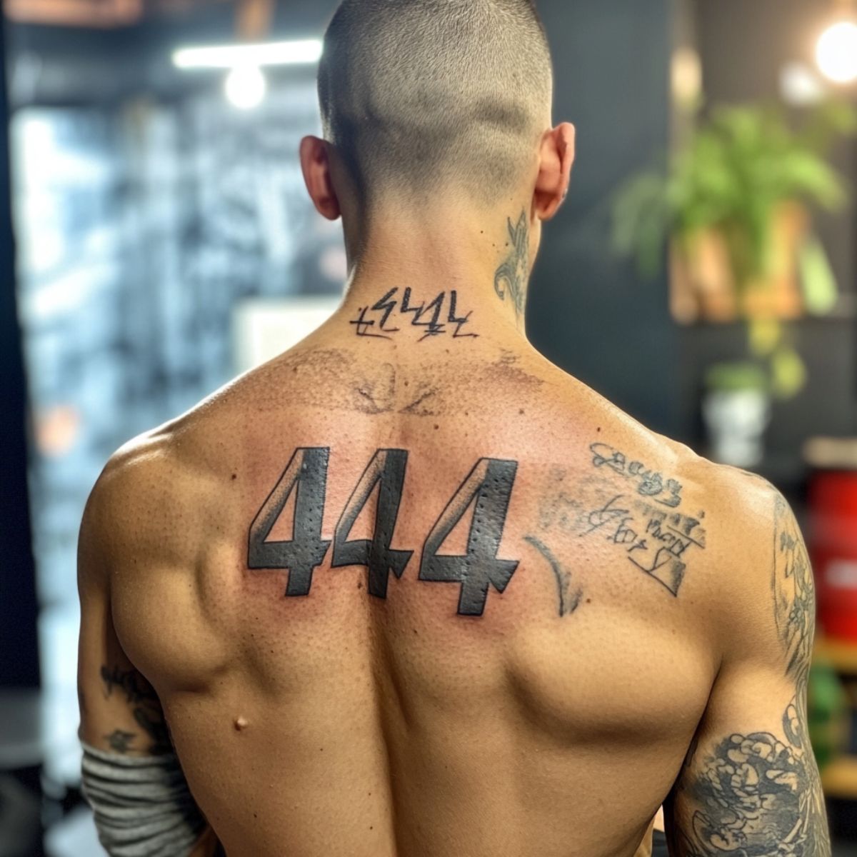 444 tattoo