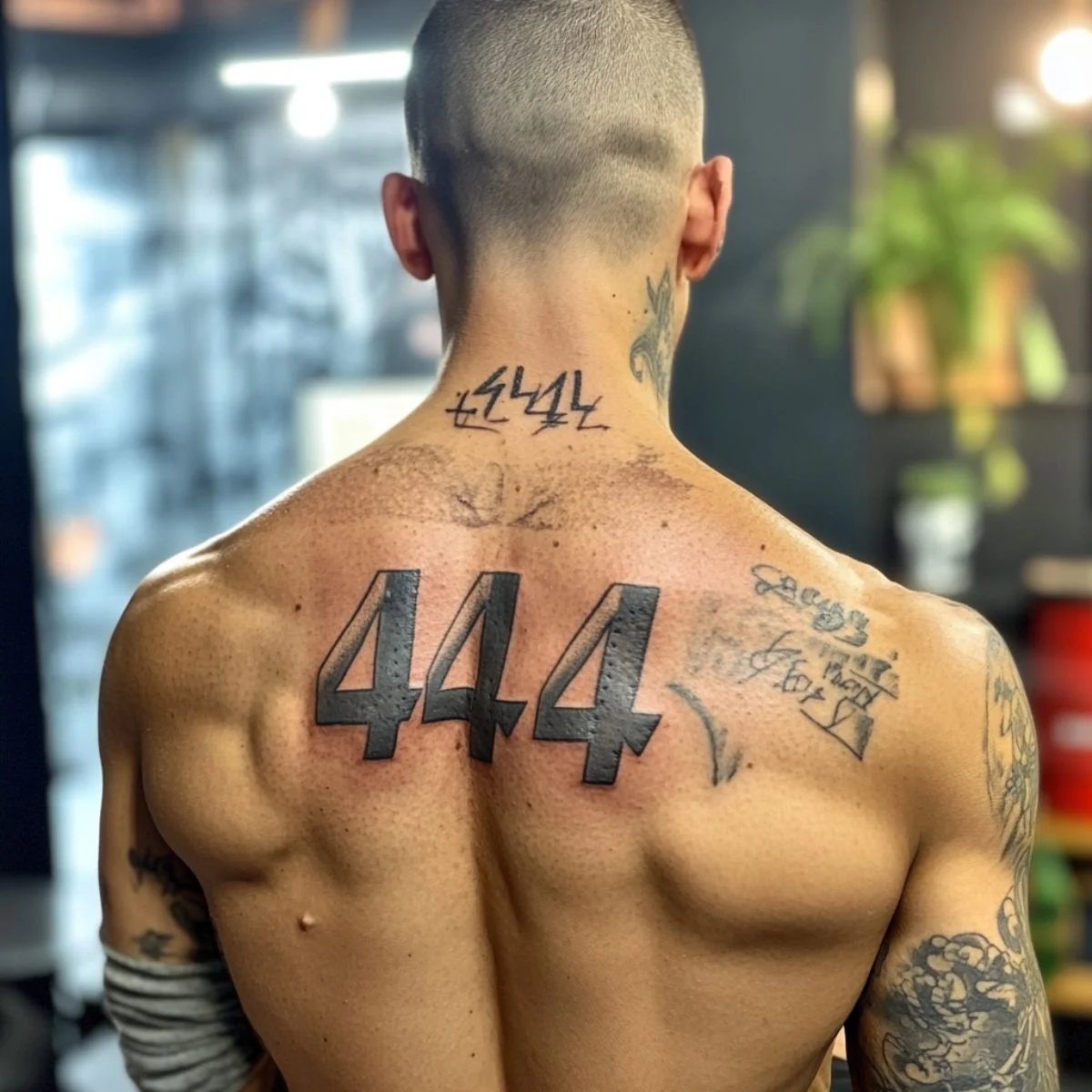 444 tattoo